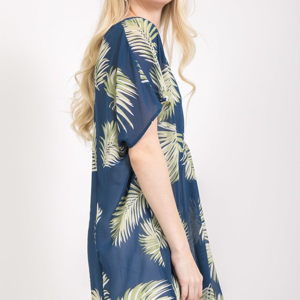 Light & Flowy Poncho Top - Picture 4 of 5
